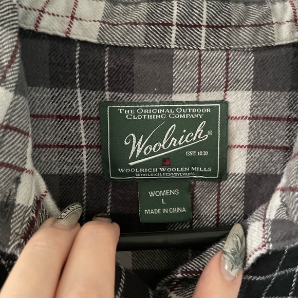 Woolrich Flannel Button Down - Picture 2 of 4